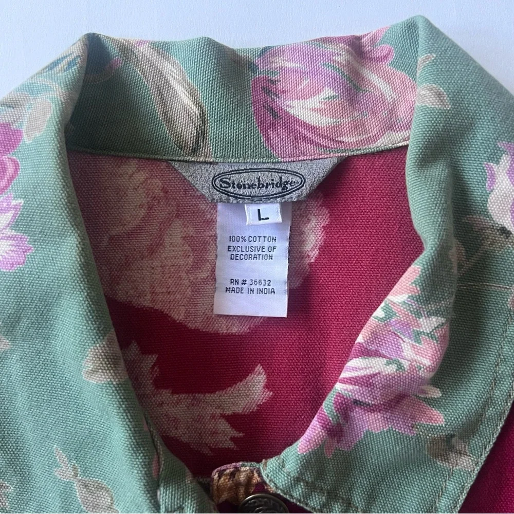 Floral Women's Jacket - Picture 2 of 8